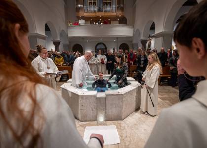 Taufe in der Osternacht